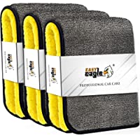 EASY EAGLE 1200GSM Toalla Secado Coche- 38x44CM Bayetas de Limpieza de Microfibra- Paños de Microfibra Coche- Bayetas de…
